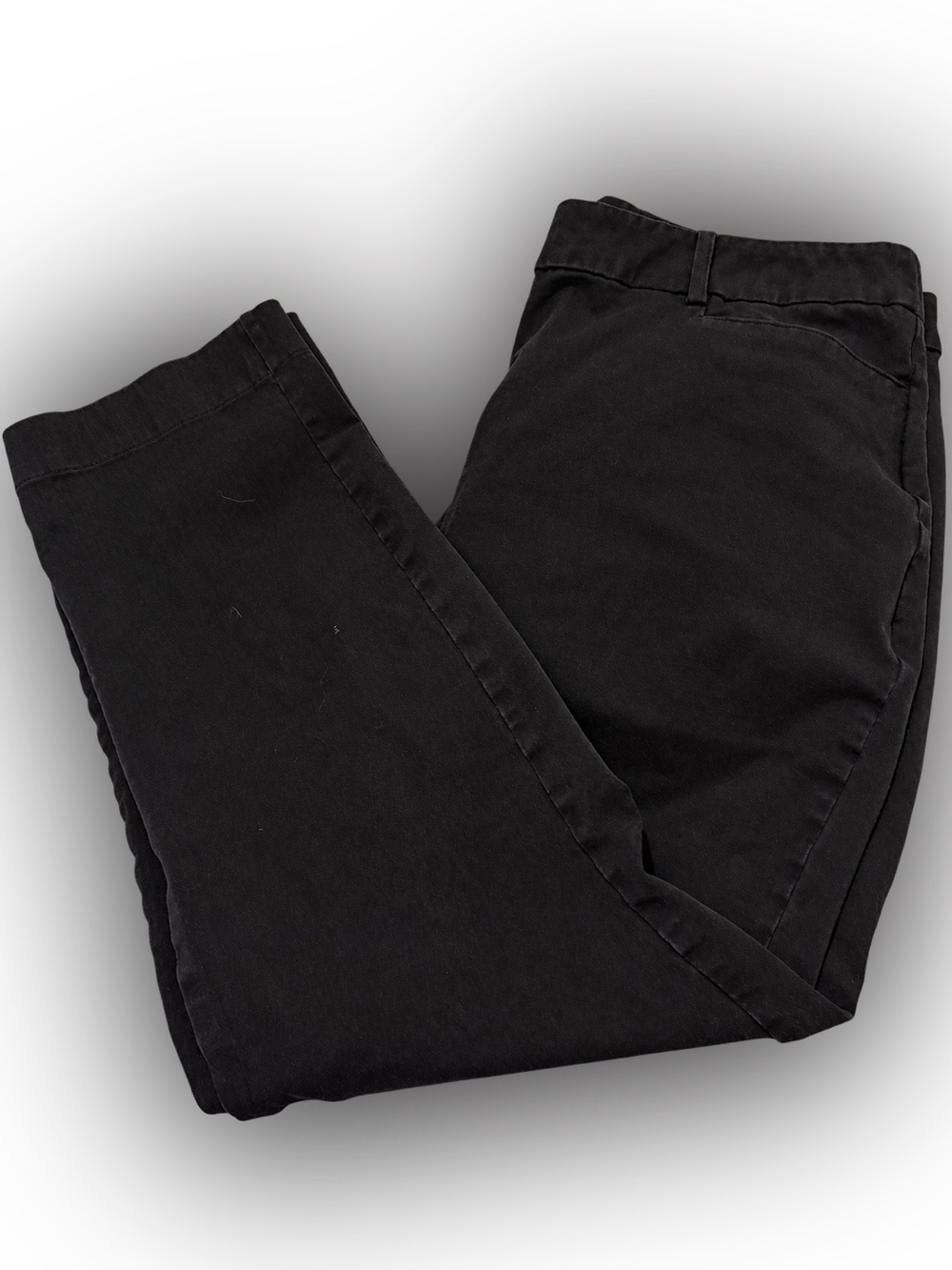 41 Hawthorn Black Wide-Leg Chinos